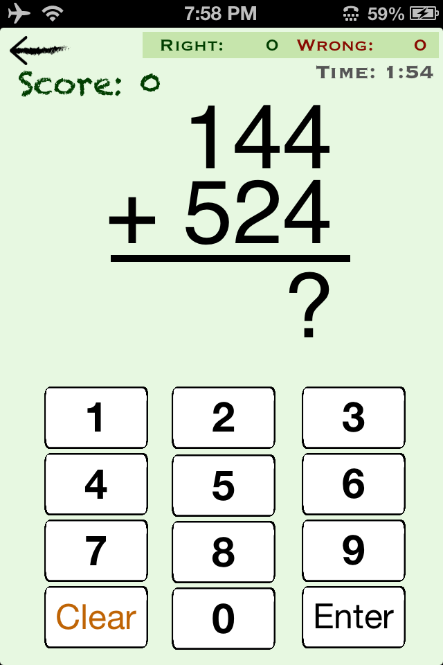 mental math practice
