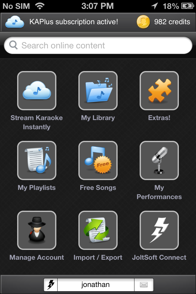 iPhone Screenshot 1